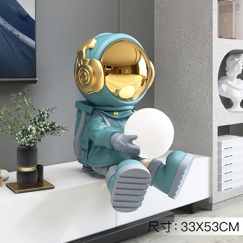 CORX Designs - Sitting Astronaut Statue With Light - Review