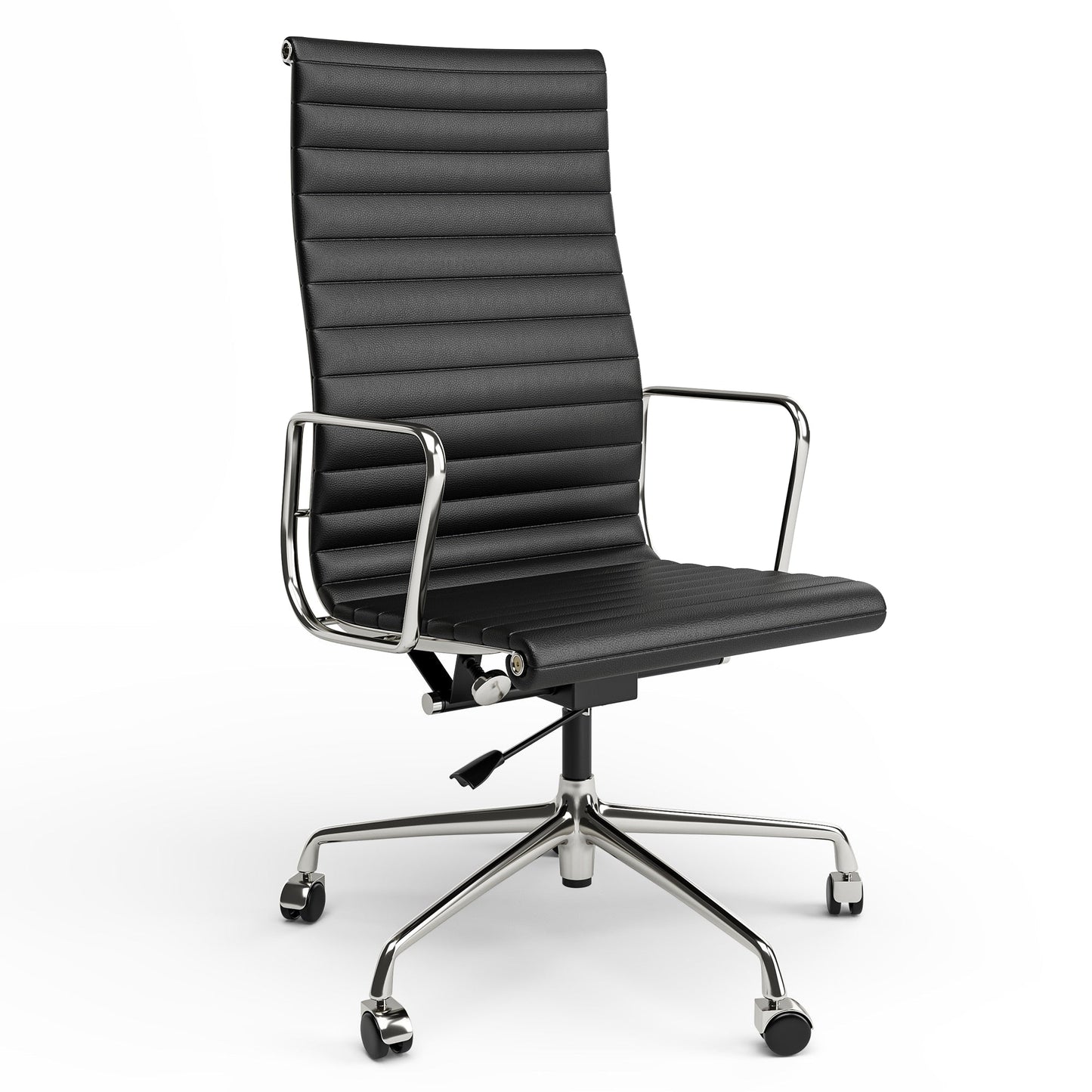 CORX Designs - Eames Aluminum Group Office Chair with Genuine Leather - Review