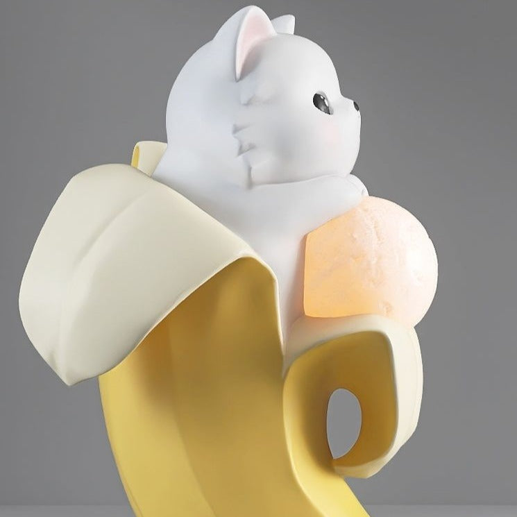 CORX Designs - Cat in Banana Statue with Light - Review