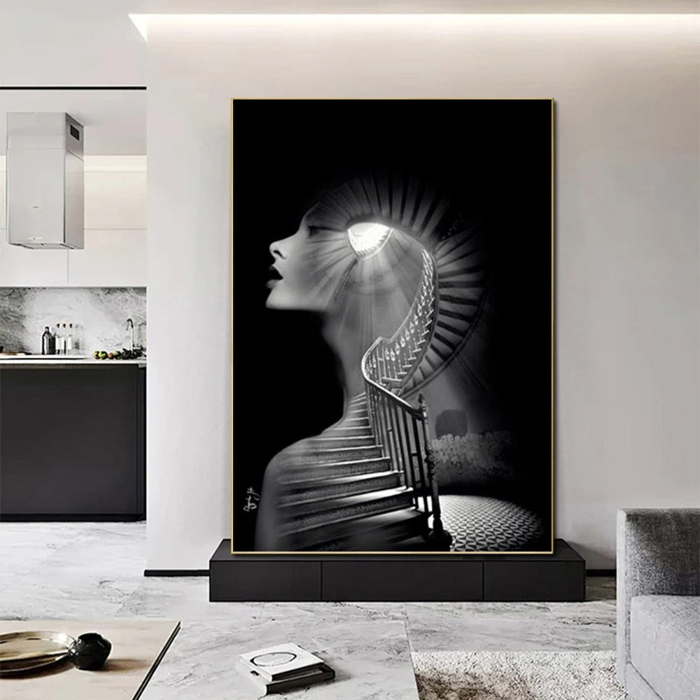 CORX Designs - Black and White Picture in Picture Canvas Art - Review